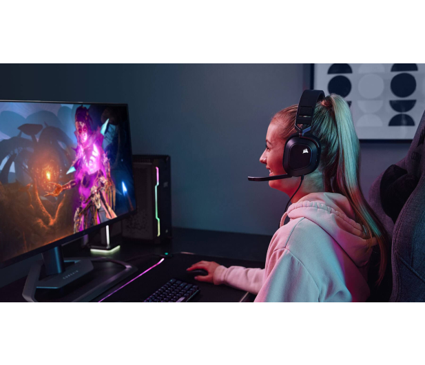 Corsair HS80 RGB USB Carbon - 1041866 - zdjęcie 6